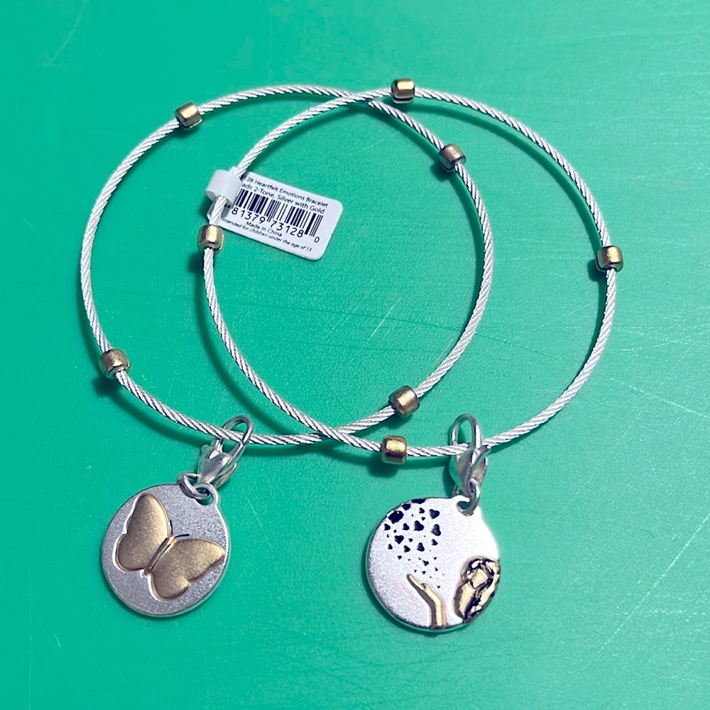 Amanda Blu Heartf Emotions Bead Bracelets w/Medallions